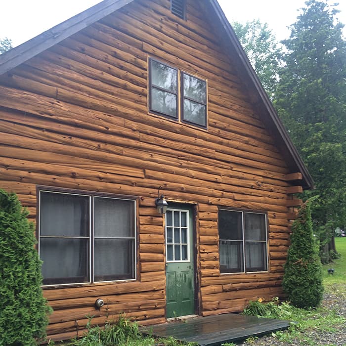 Vermont log cabin restoration and services